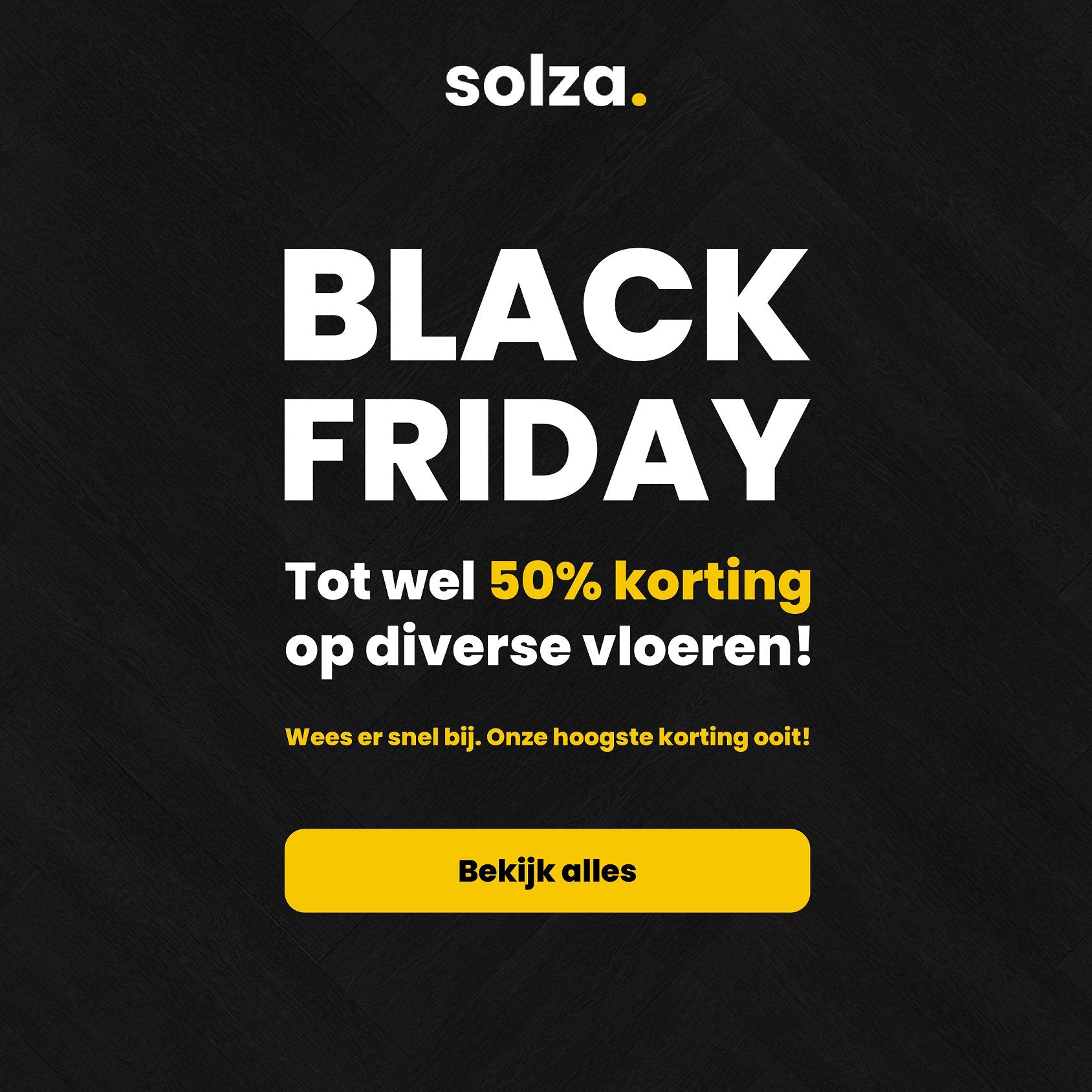 Black Friday bij Solza: flinke korting op diverse merken - Solza.nl