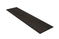 Floer Akupanel XL Wandpanelen Zwart Eiken - 300 x 60 cm - Akoestische Panelen - Solza.nl