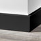 MDF Modern plinth 150x18 prepainted RAL 9005