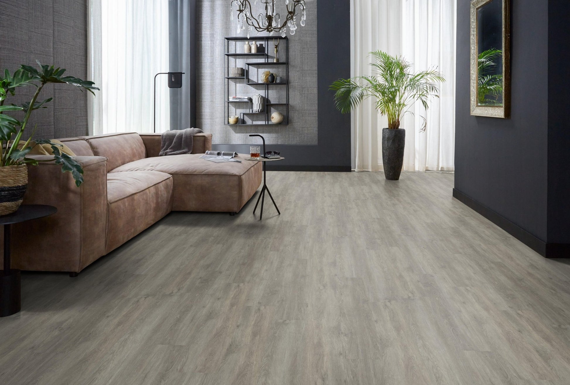 Floorlife Bankstown Grey 3686 Dryback PVC Rechte Stroken - Grijs - Solza.nl