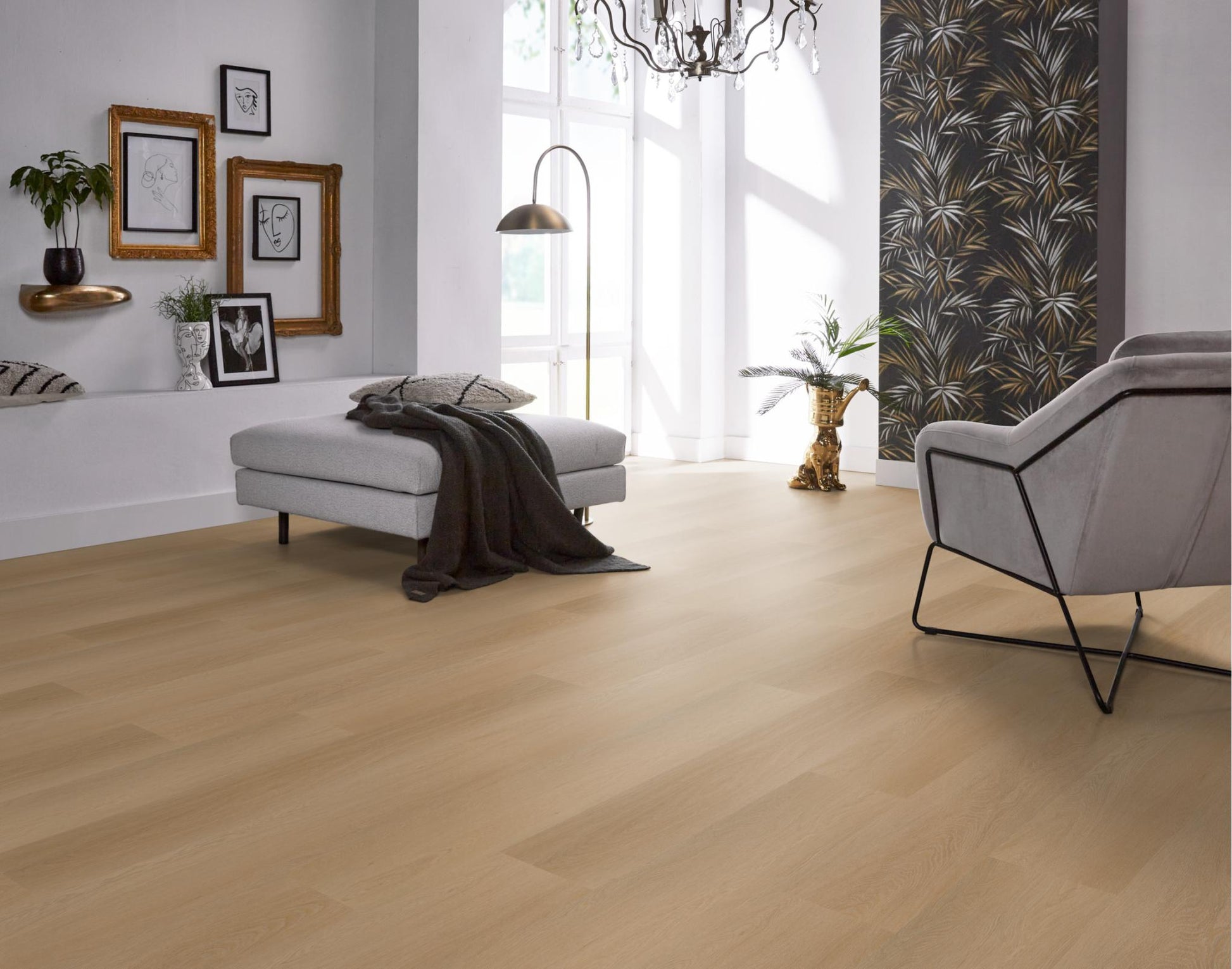 Floorlife Click PVC Fulham Dark Oak 1611 SRC - noestvrij strak design - Solza.nl