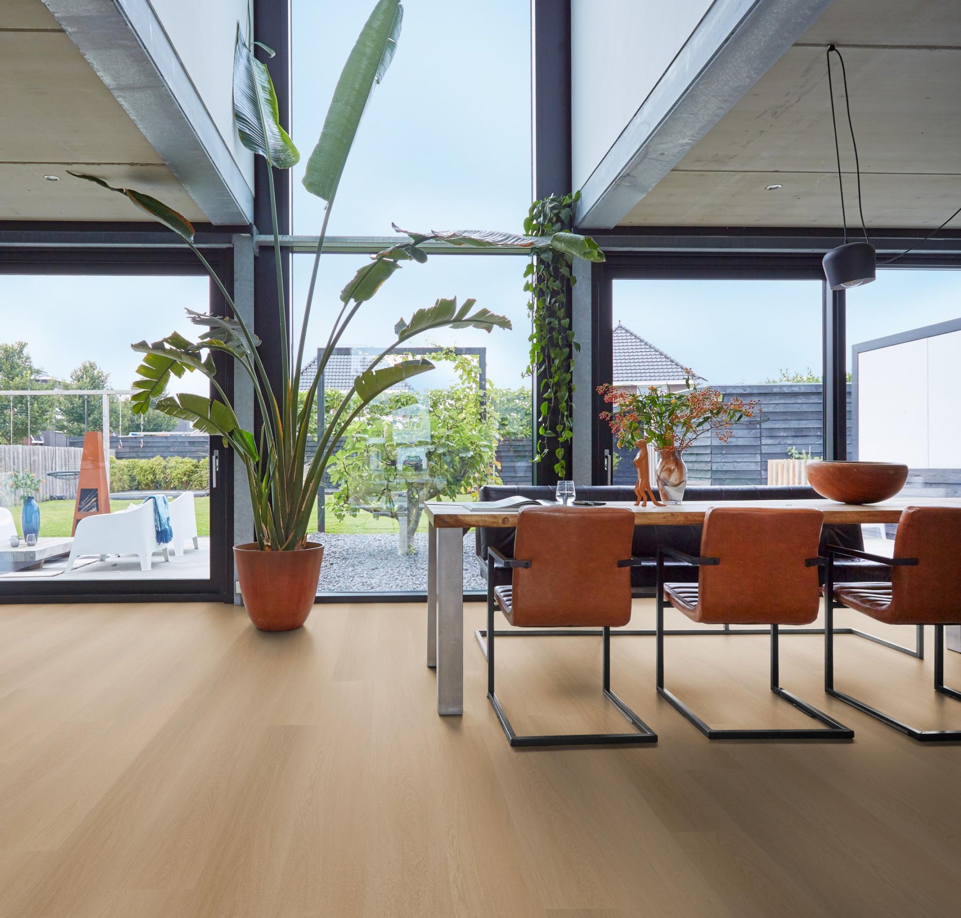 Floorlife Click PVC Fulham Dark Oak 1611 SRC - noestvrij strak design - Solza.nl