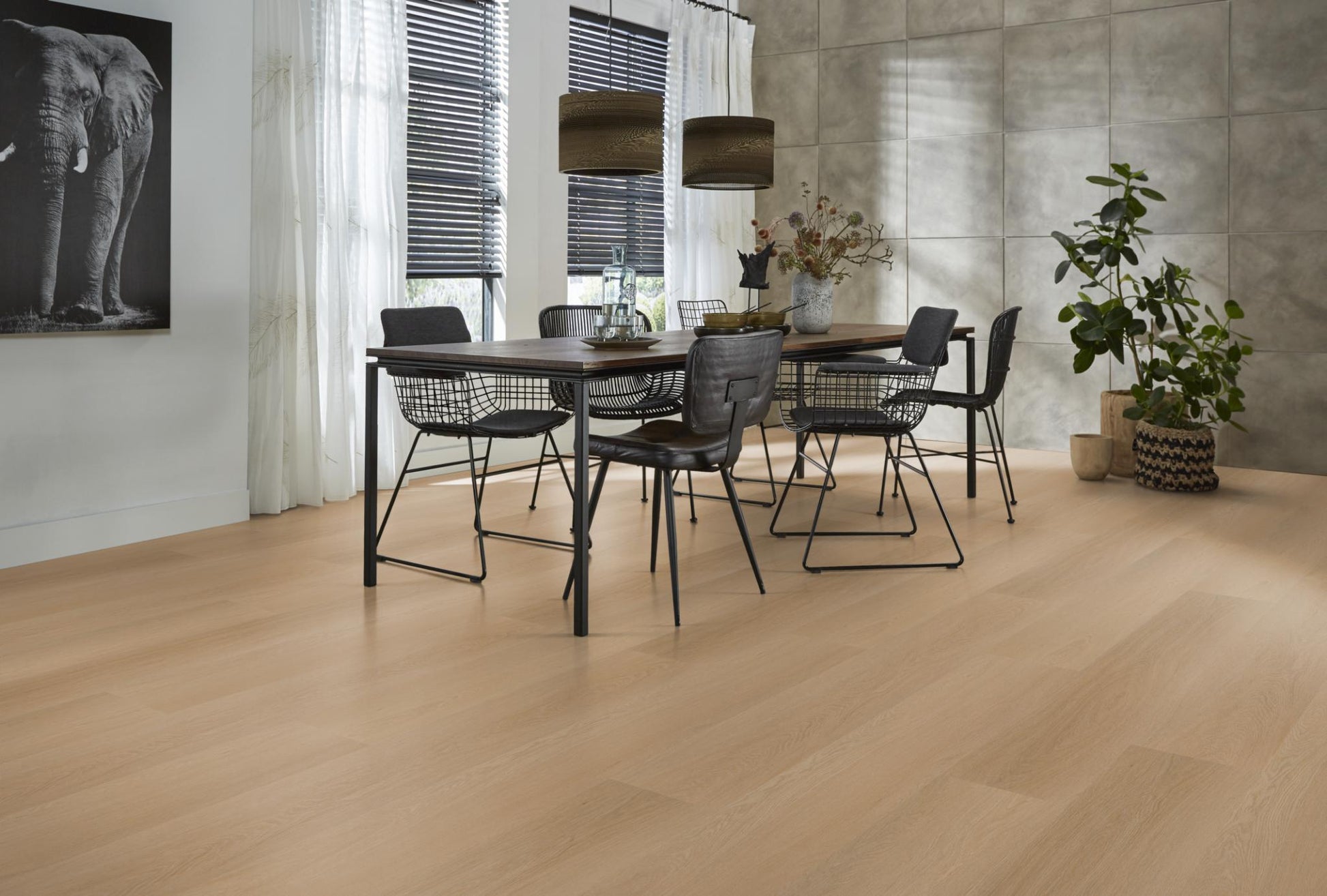 Floorlife Click PVC Fulham Dark Oak 1611 SRC - noestvrij strak design - Solza.nl