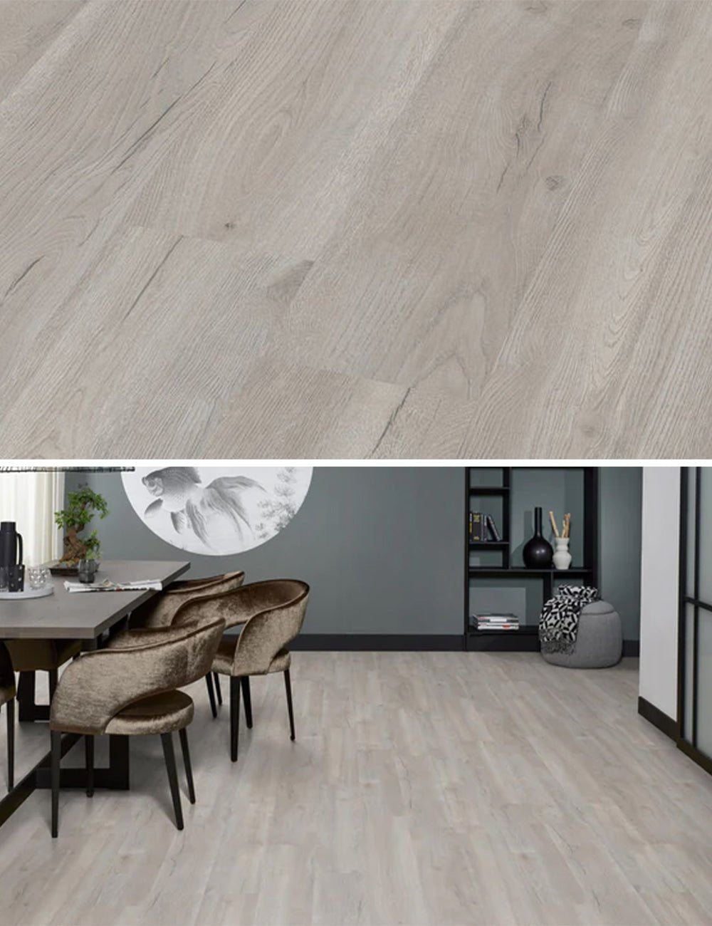 Floorlife Laminaat Houtlook Inwood Eiken Lichtgrijs 2426 - Solza.nl