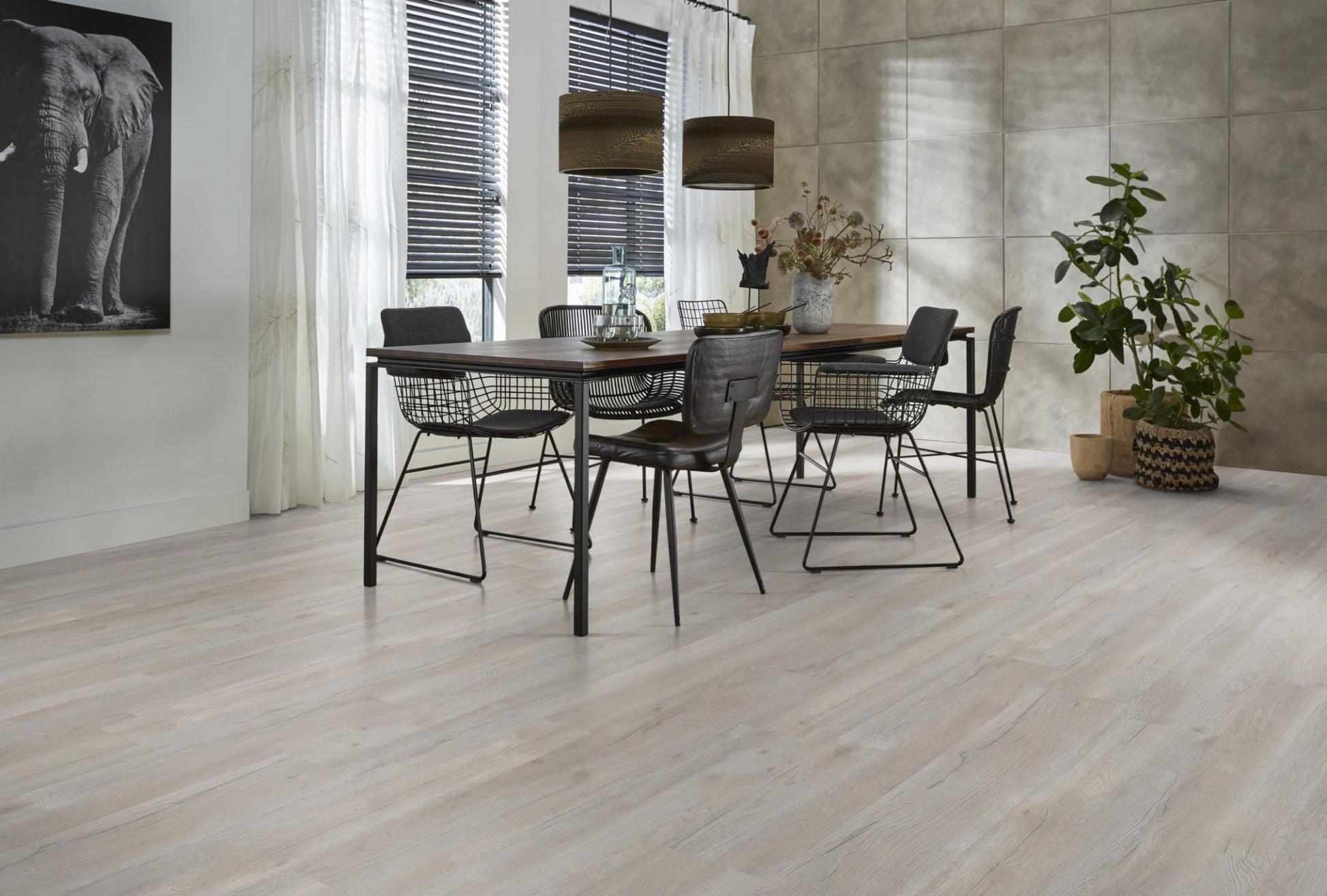 Floorlife Laminaat Houtlook Inwood Eiken Lichtgrijs 2426 - Solza.nl