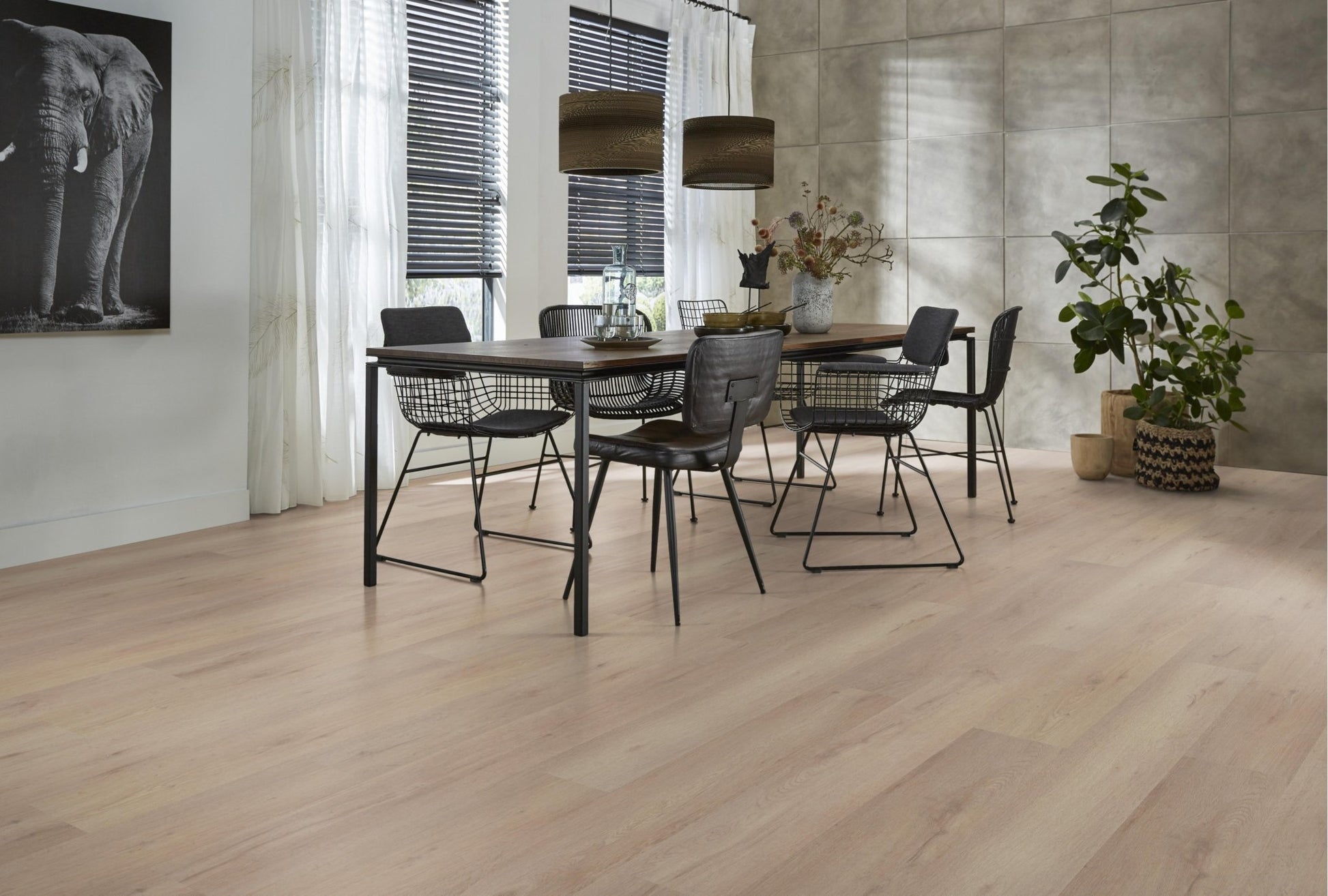 Floorlife Laminaat Livingston Lichtbeige Eiken 0282 - Solza.nl