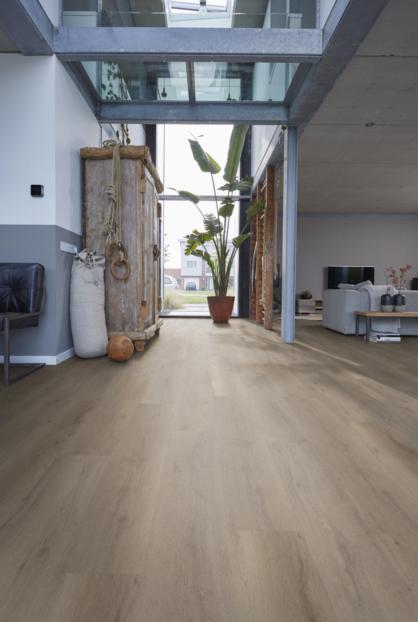 Floorlife Leyton Light Oak 1820 Dryback PVC Rechte Stroken - Solza.nl