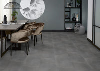 Floorlife Southwark Dark Grey 4111 Tegel Dryback PVC - 91.4 x 45.7 cm - Solza.nl