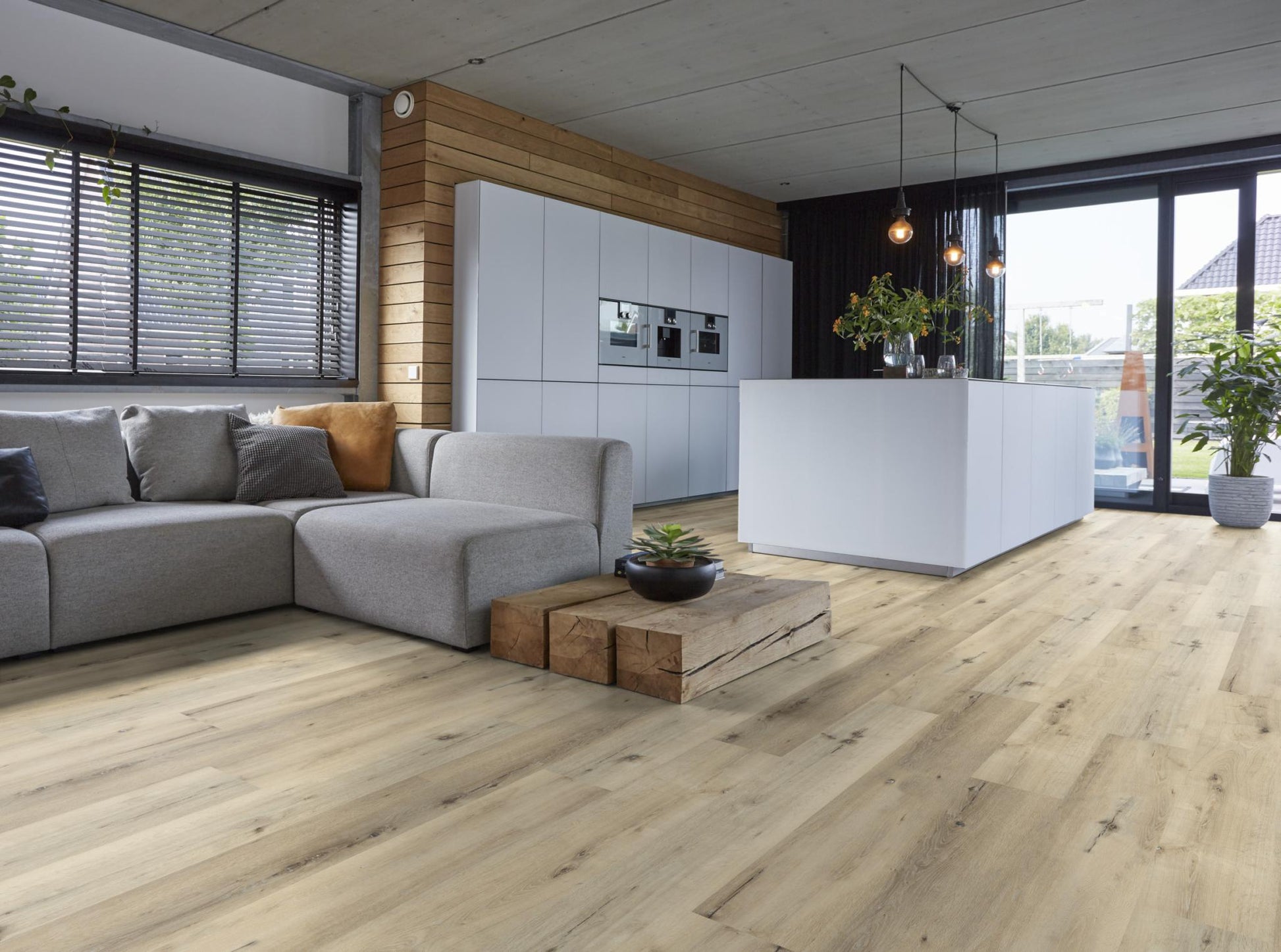 Floorlife Sydney Harbour Light Oak 1911 Dryback PVC Rechte Stroken - Solza.nl