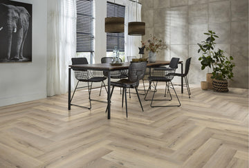 Floorlife Visgraat Click PVC YUP Herringbone Sydney Harbour Light Oak 2511 SRC