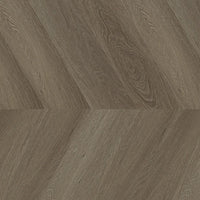 Floorlife Yup Fulham Chevron Brown 1615 Dryback PVC - Hongaarse Punt - Solza.nl