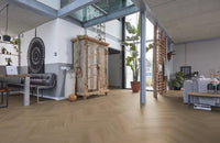 Floorlife Yup Merton Herringbone Natural Oak Dryback PVC - Solza.nl