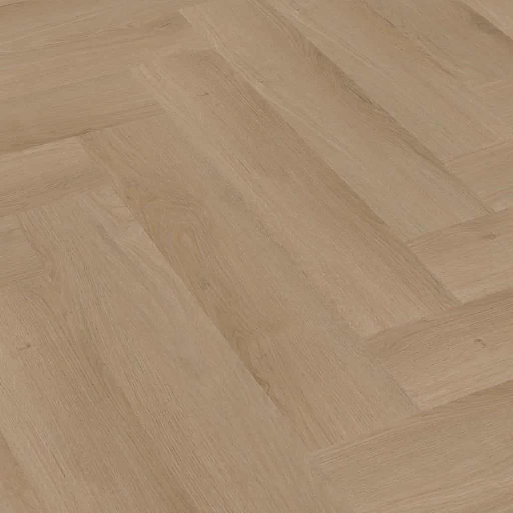 Floorlife Yup Merton Herringbone Natural Oak Dryback PVC - Solza.nl