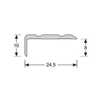 Hoeklijnprofiel Zelfklevend 10mm Ahorn Donker 63031 - Solza.nl