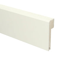 MDF Renovatieplint Klassiek 85x22 RAL 9010+uitsp. - Solza.nl