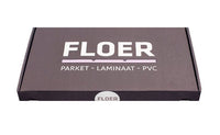 Proefmonster Floer Akupanel XL Wandpanelen Lino Grijsbruin - Solza