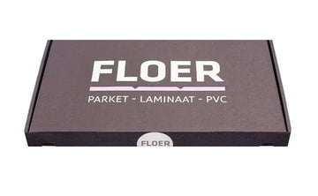 Proefmonster Floer Walvisgraat PVC Zwaardvis Zwart FLR-3522 - Solza.nl