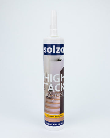 Solza High Tack Kit 290ml voor bevestiging van Akupanel, Plinten & Traptreden - Solza.nl